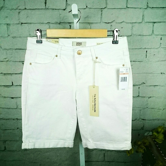 Vintage America Blues Pants - NWT Vintage American Blues Boho Bermuda shorts